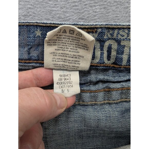 Ariat Jeans Mens 36x38 Blue M4 Low Rise Boot Cut Denim Western Workwear Cowboy - Picture 16 of 16